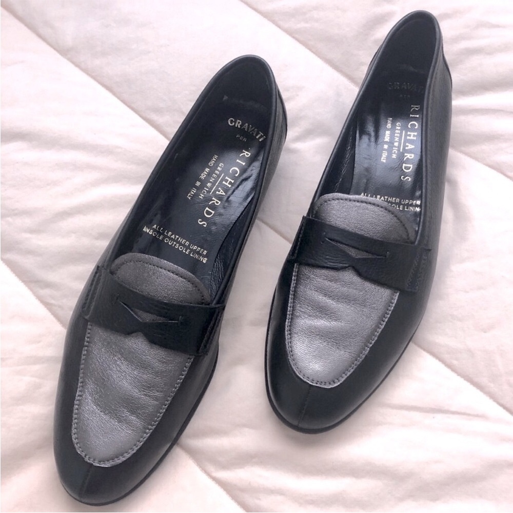 Gravati Two Tone Penny Keeper Loafers